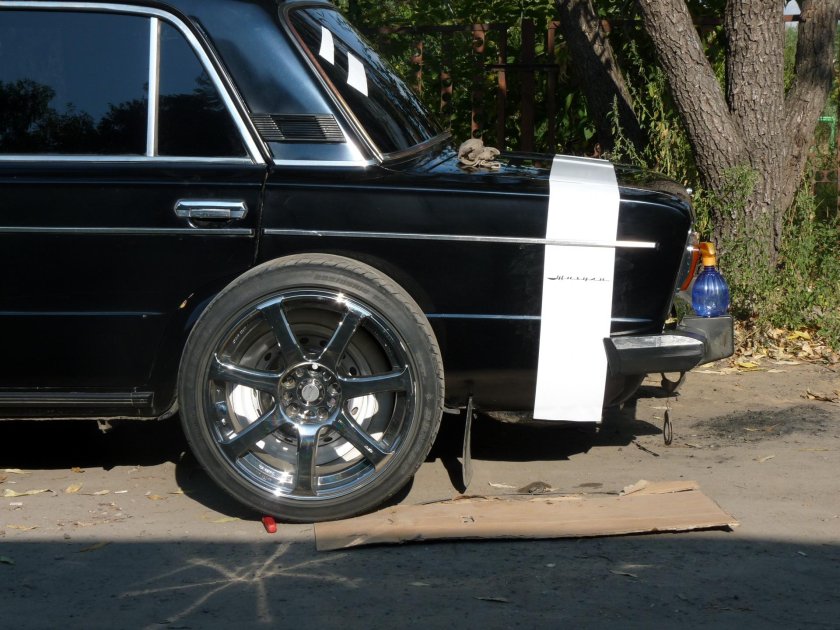 Широкие колеса на ВАЗ 2107