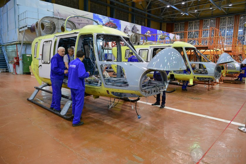 Казань КВЗ вертолетный завод