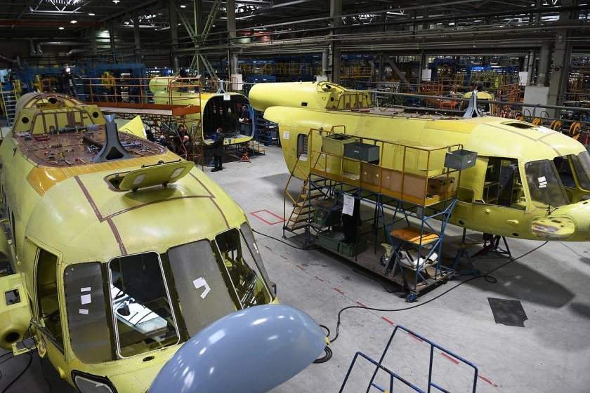 Вертолет Казанского завода Ансат