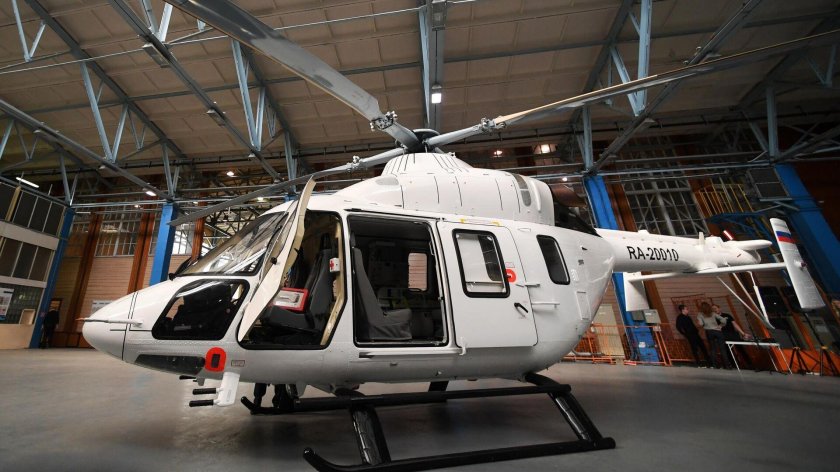 Вертолет Ансат Казанский вертолетный завод