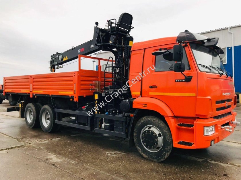 КАМАЗ 65115 С КМУ