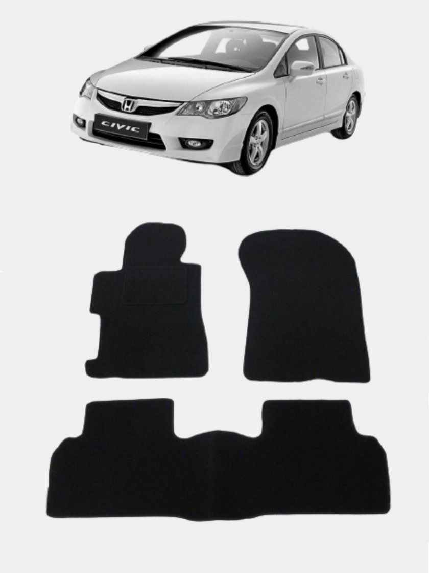 Ковры Хонда Цивик 4д