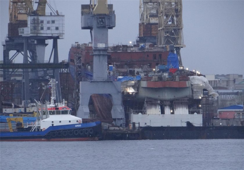 Пожар на ледоколе Виктор Черномырдин