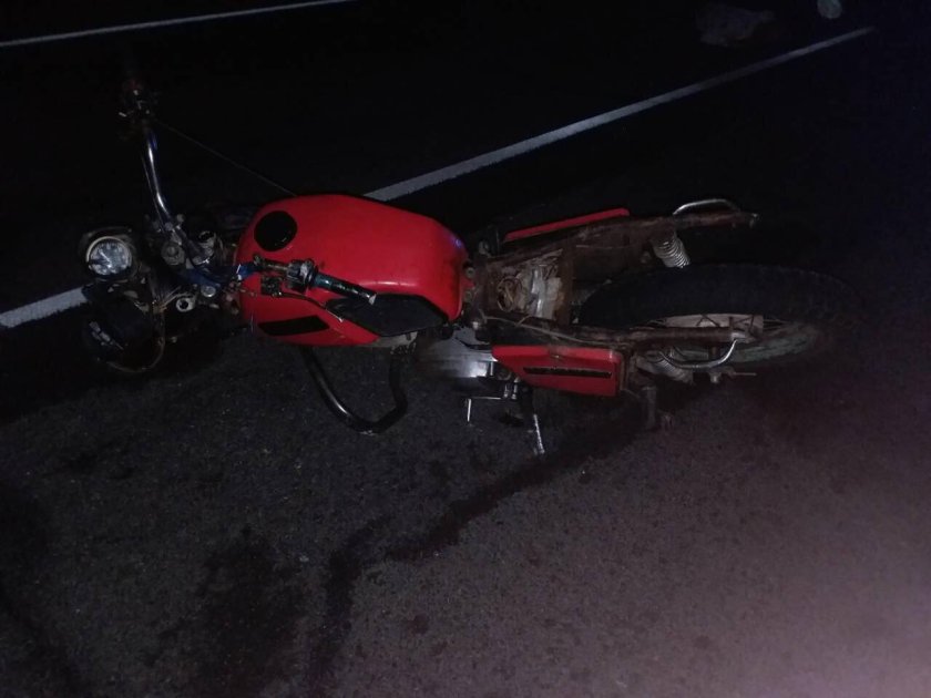 Мопед Альфа Разбитая 125