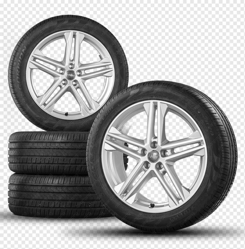 Шины диски на прозрачном фоне