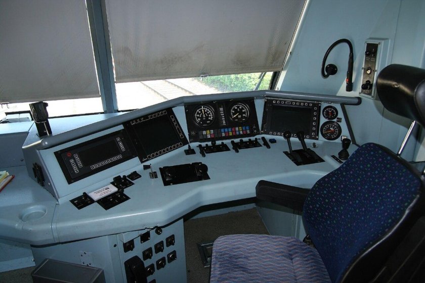 Тепловоз DB class v 160 кабина