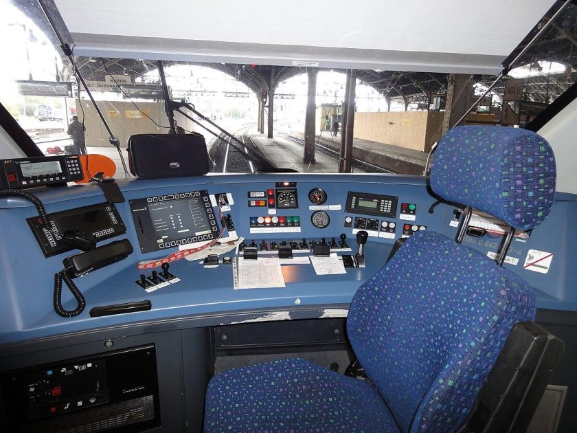 Siemens Desiro кабина