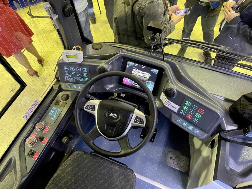 Троллейбус Ольгерд 32100d кабина