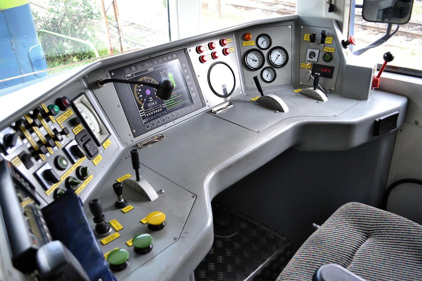 Ермак электровоз кабина