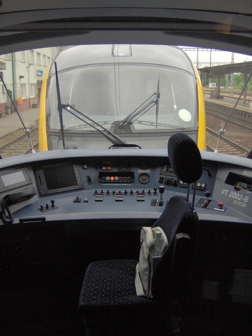 Siemens Desiro кабина