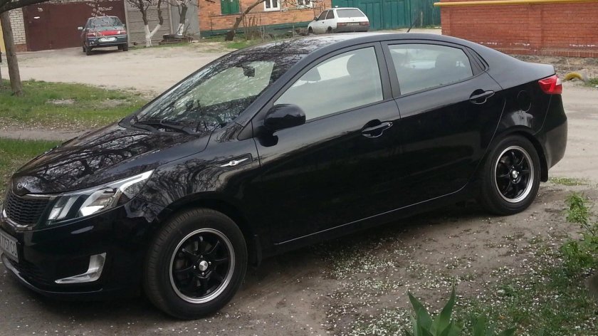 Диски Enkei sc03 на Киа Рио 3