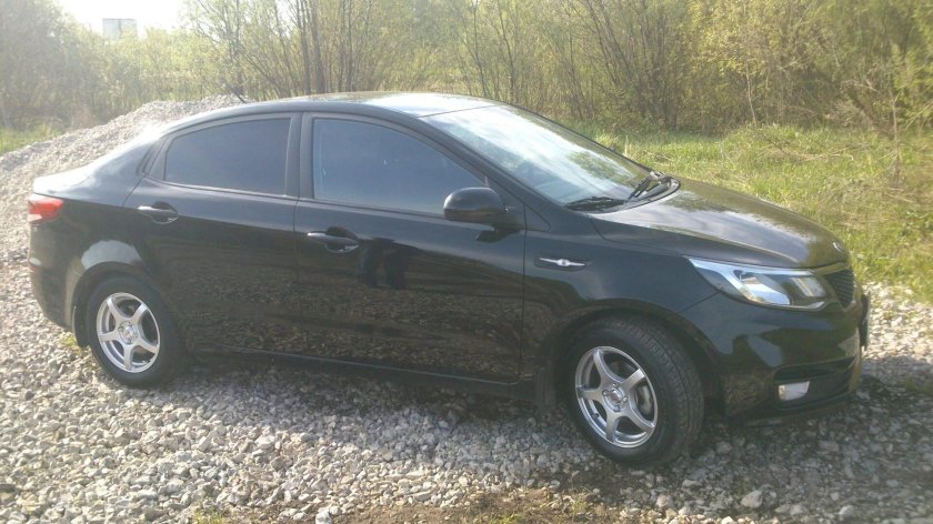 Alcasta m32 r15 на Киа Рио