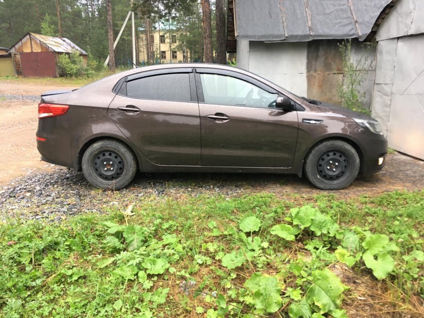 Киа Рио 3 на штампах