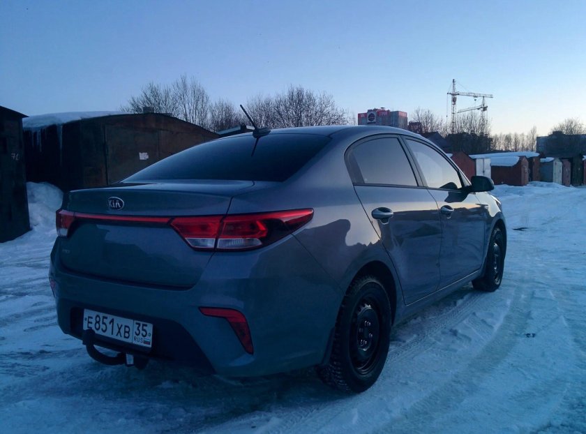 Киа Рио 4 на штампах