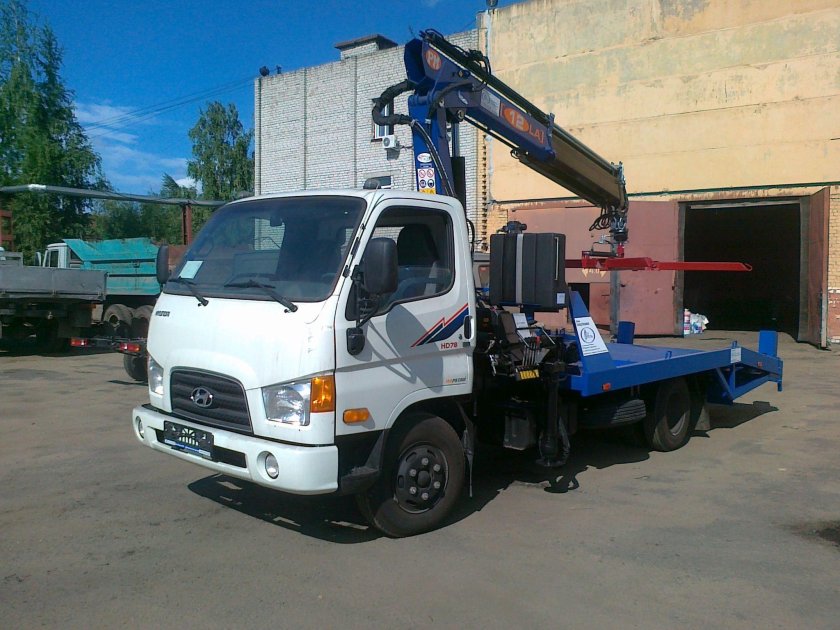 Эвакуатор Hyundai HD 78