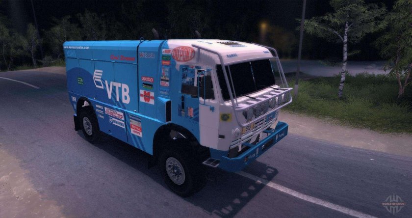 КАМАЗ-49252 для Spin Tires