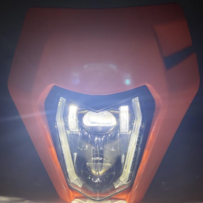 Фара для эндуро светодиодная led в разборе