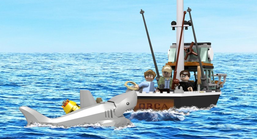 LEGO jaws Orca