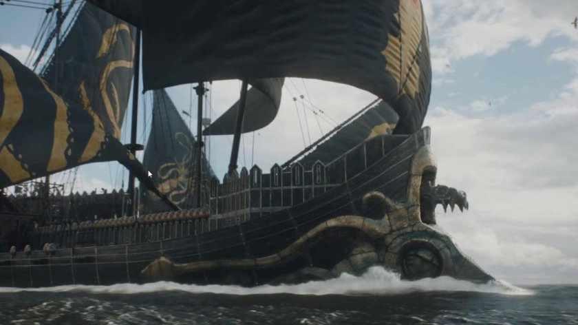 Великий Кракен корабль Грейджоев