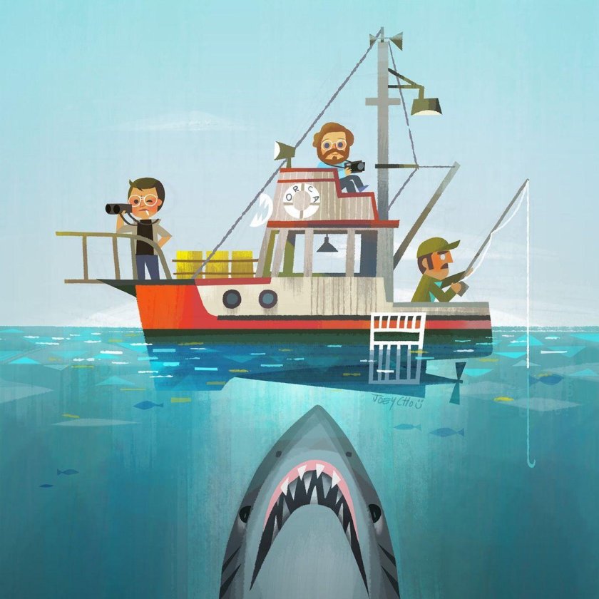 Корабль акула