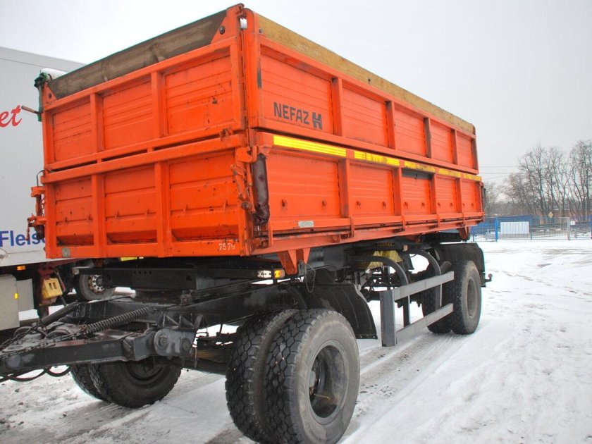 КАМАЗ 45143 С прицепом