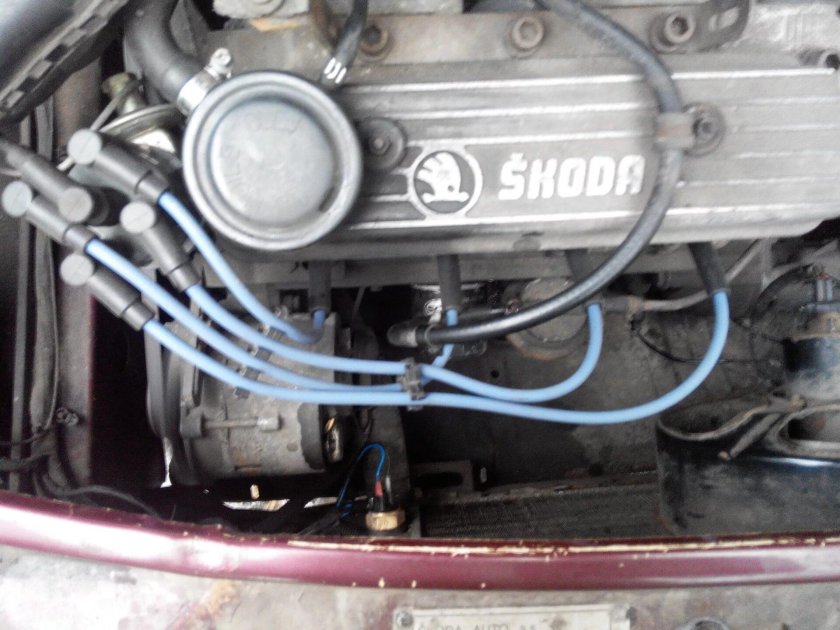 Skoda Felicia 1.6 зажигание