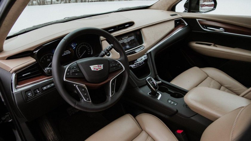 Кадиллак хт6 салон