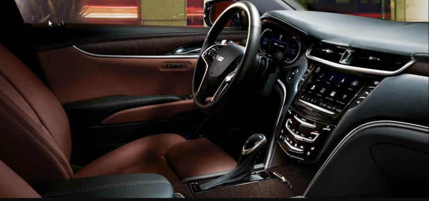 Cadillac xt4 салон