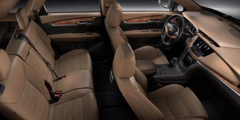 Кадиллак xt5 салон