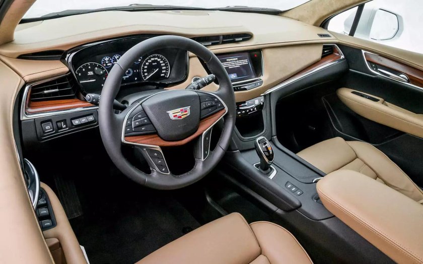 Cadillac xt5 салон