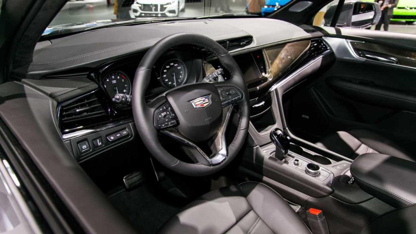 Cadillac ct6 салон