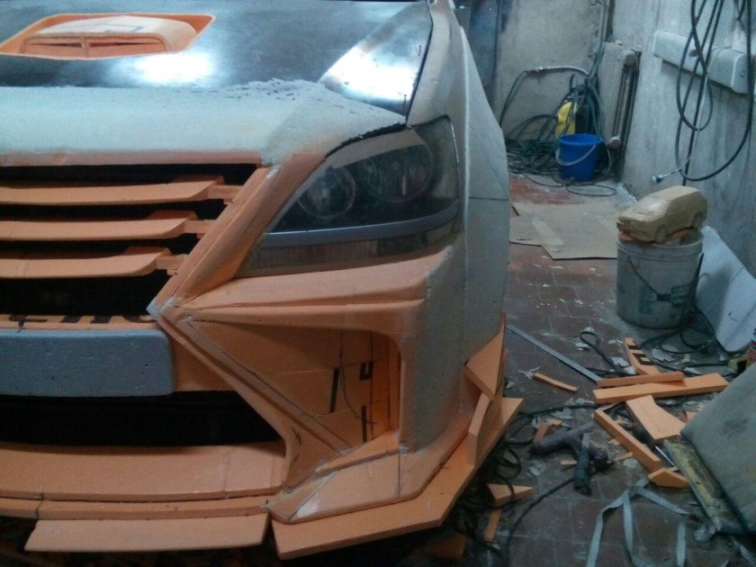 Матрица для бампера из стекловолокна