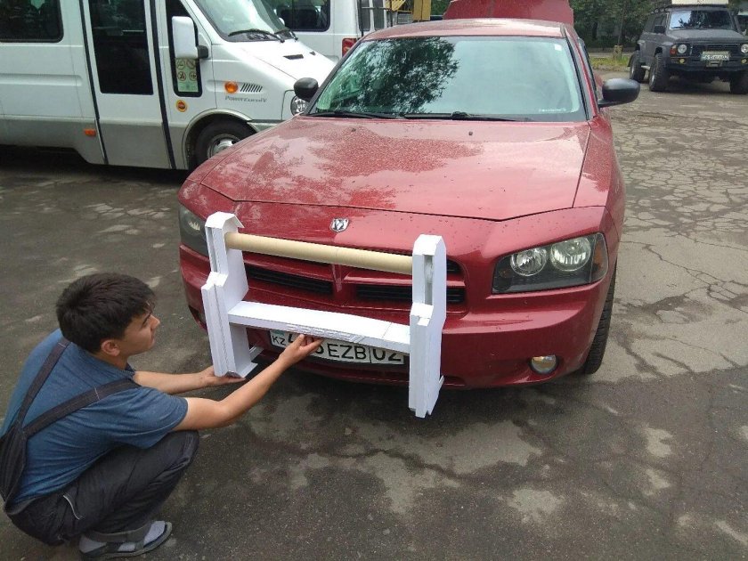 Пуш бампер на ВАЗ 2110