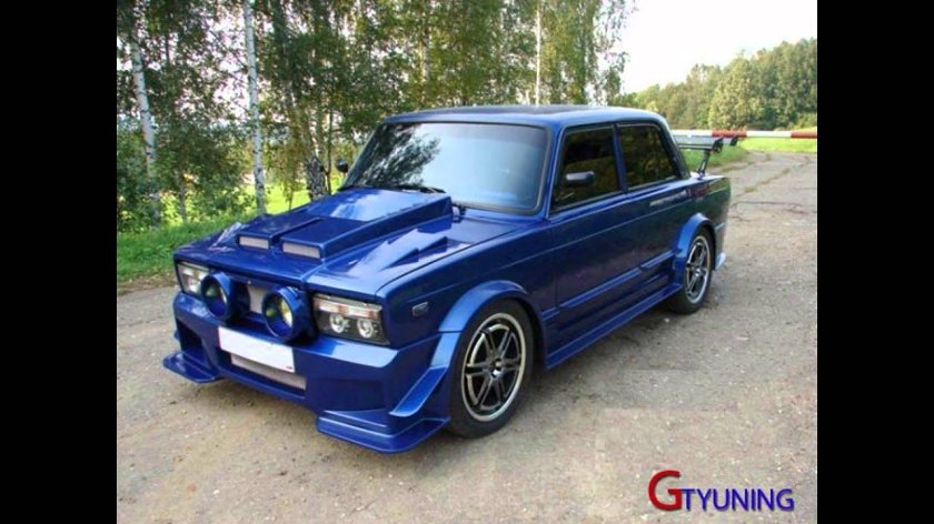 ВАЗ 2107 тюнингованные