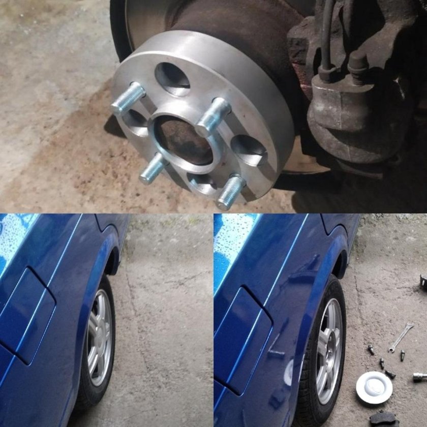 Проставки под колеса ВАЗ 2107