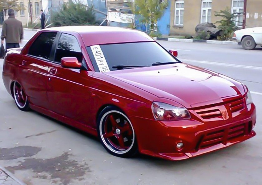 Lada Priora тюнингованная