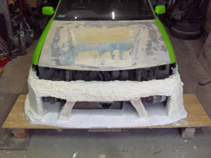 ВАЗ 2115 бампер передний из монтажной пены