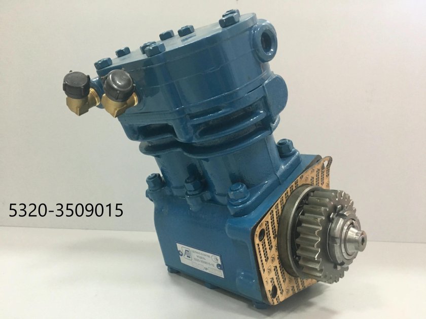 Компрессор КАМАЗ 5320 двухцилиндровый