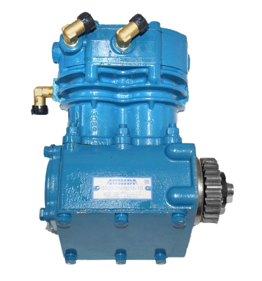 Компрессор КАМАЗ 740 двухцилиндровый