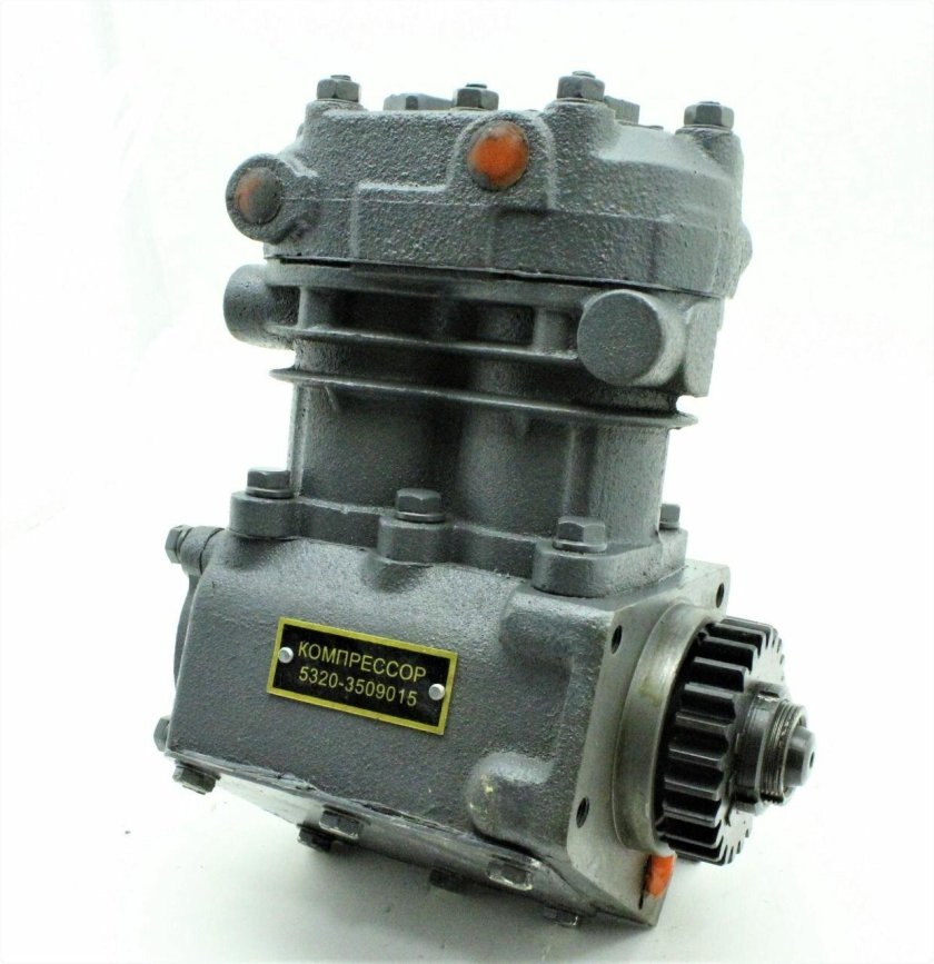Компрессор КАМАЗ 5320 двухцилиндровый