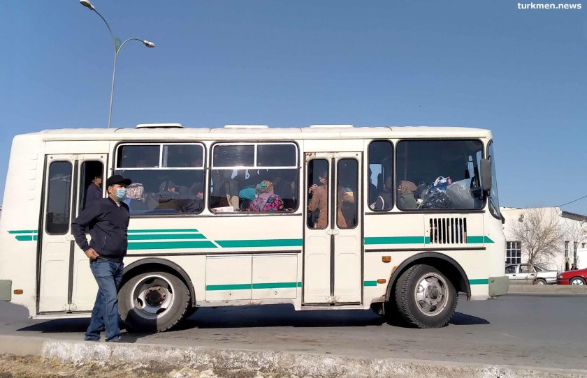 Автобусы в Туркменистане
