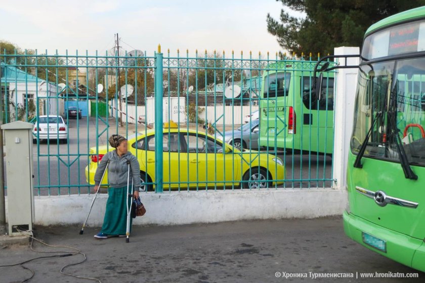 Автобусы в Туркменистане