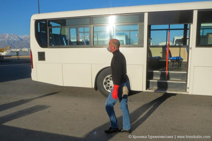 Автобусы в Туркменистане