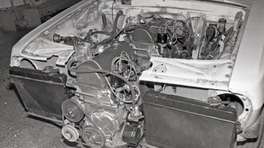 Волга с двумя двигателями ВАЗ 2101