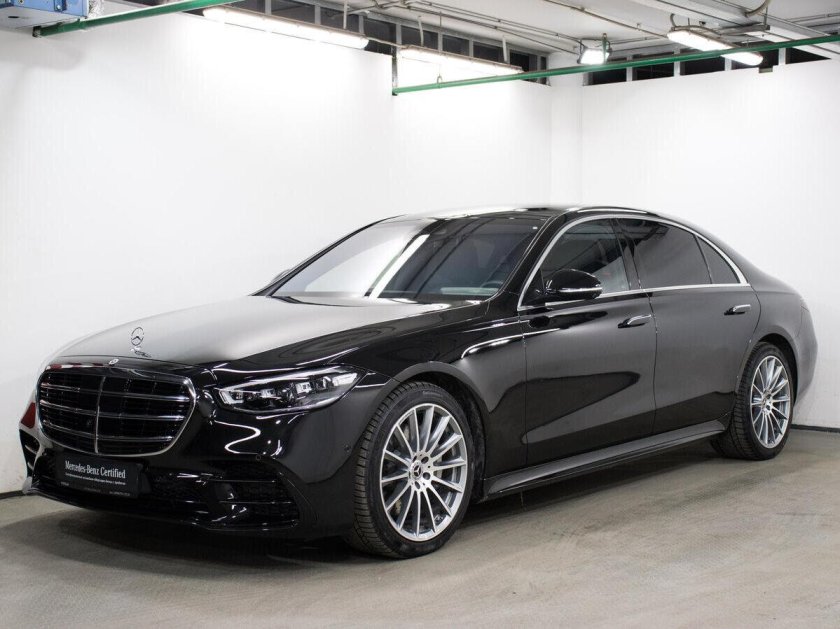 Mercedes s class w223 черный