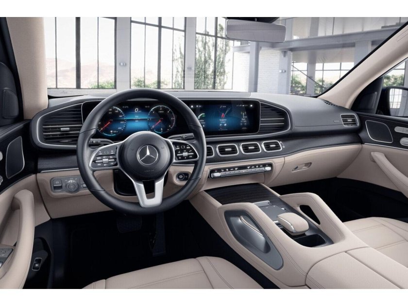 Мерседес GLE 2022 салон