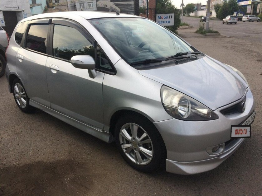 Хонда джаз 2008 серебристый
