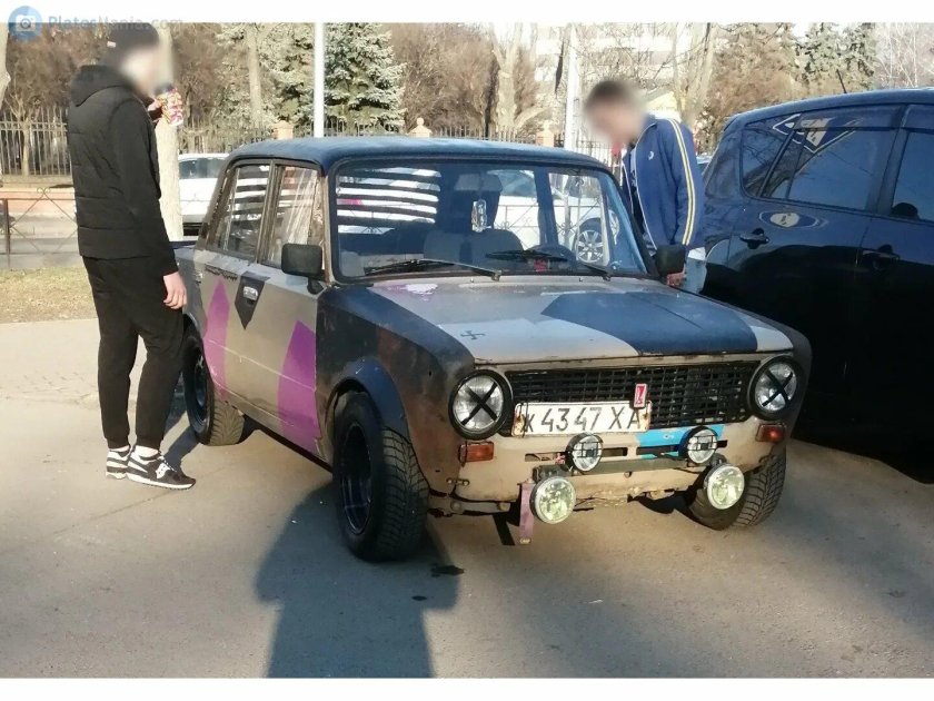 ВАЗ 2101 вид сверху фото
