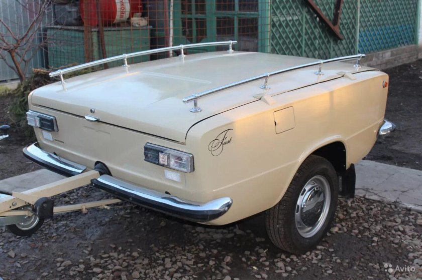 ВАЗ 2101 С прицепом