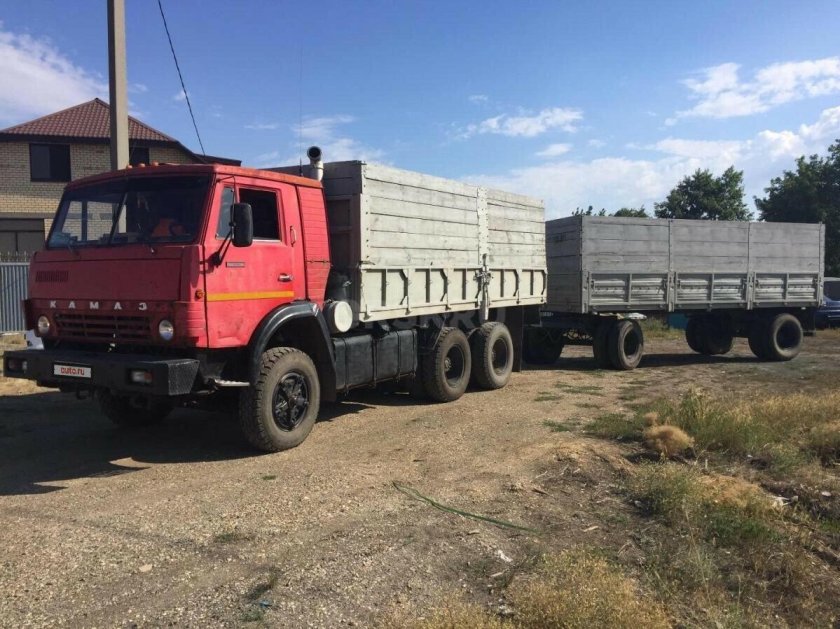 КАМАЗ 5320 бортовой зерновоз